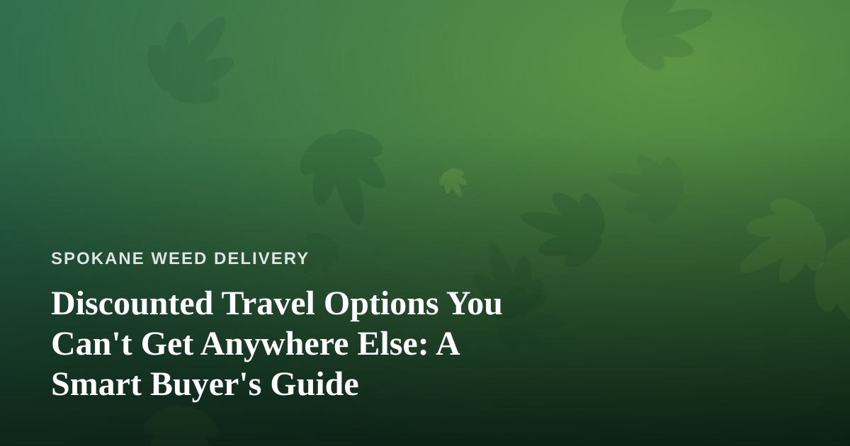 Discounted Travel Options You Can’t Get Anywhere Else: A Smart Buyer’s Guide